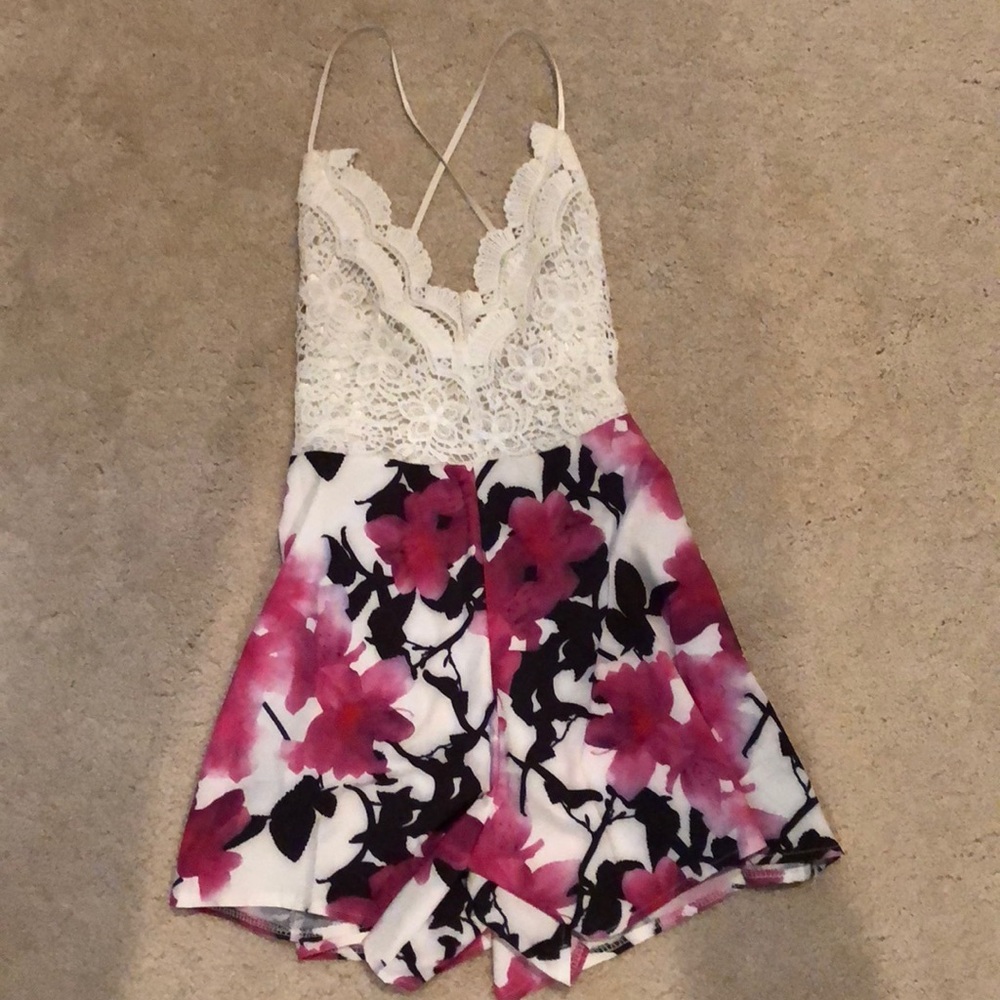 Floral romper